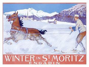 affiche Ski-joering